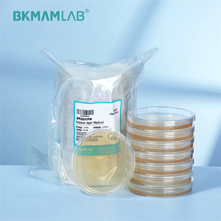 Microbial Culture Medium Nutrient Agar Plate factory