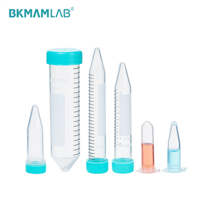 스크류 캡이 있는 원추형 원심분리기 튜브